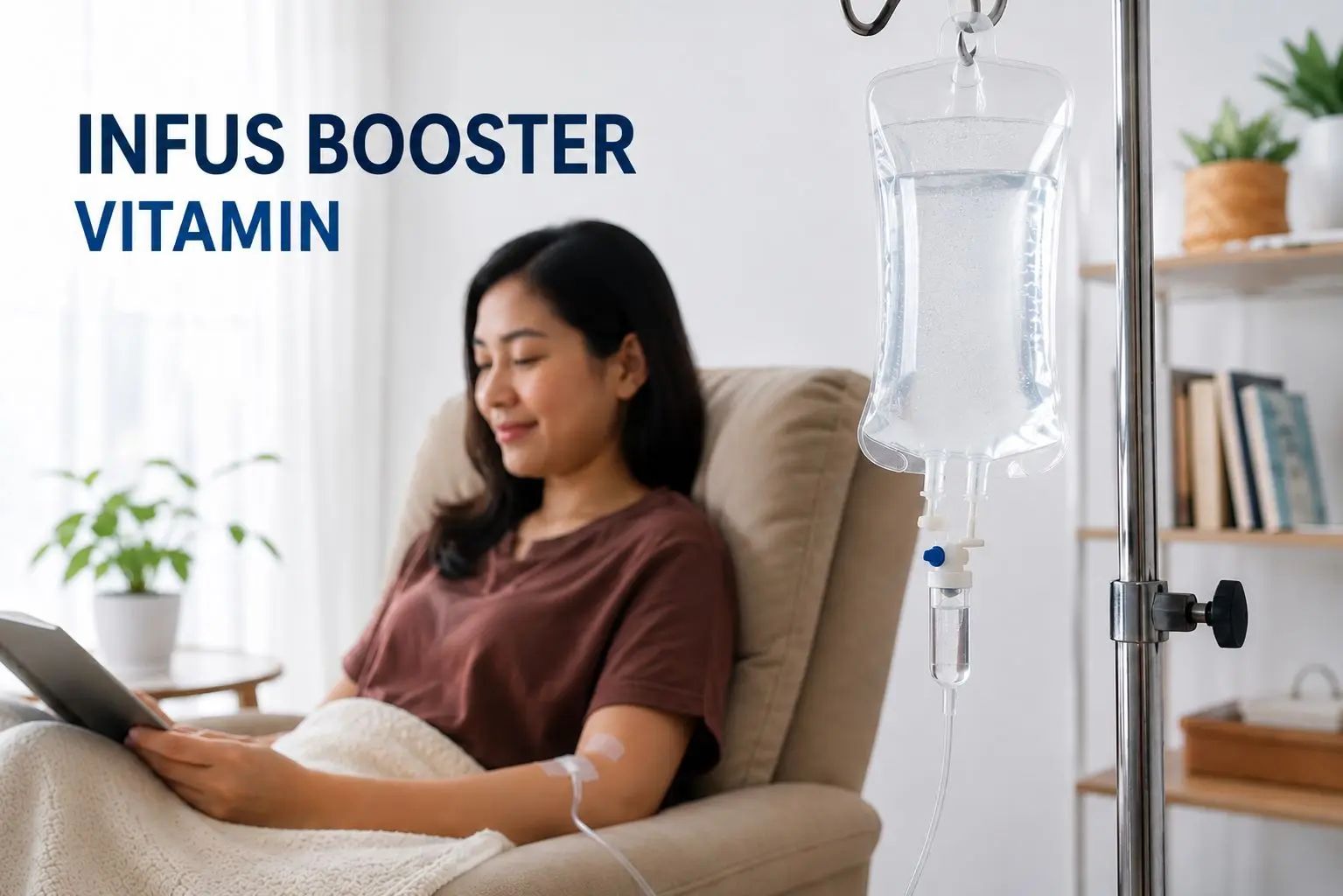 APA ITU INFUS BOOSTER? MANFAAT, KEGUNAAN, DAN KAPAN DIBUTUHKAN